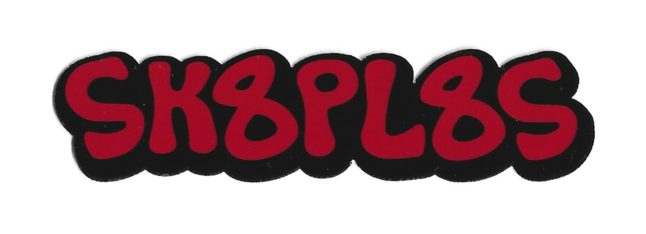 Written Logo sticker